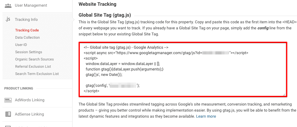 how to embed a google analytics 4 tracking code on your website